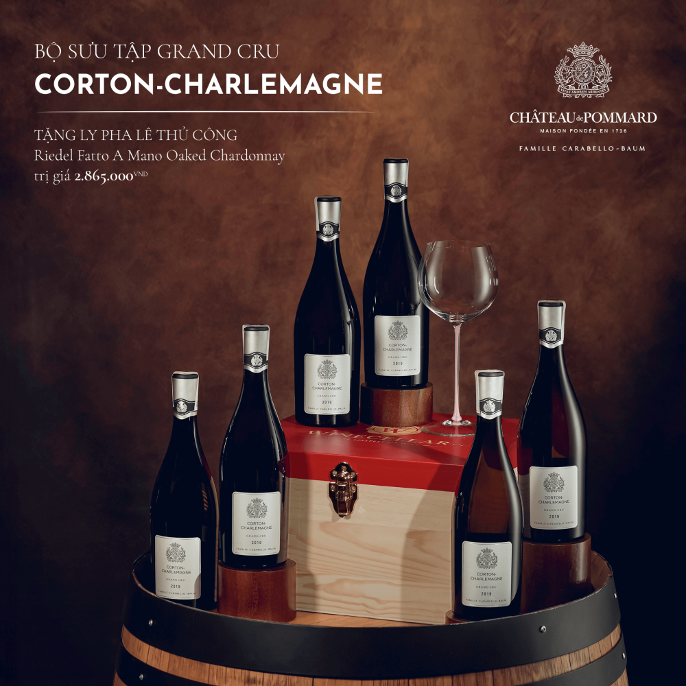 BST 6 chai Famille Carabello-Baum Corton-Charlemagne Grand Cru 2019