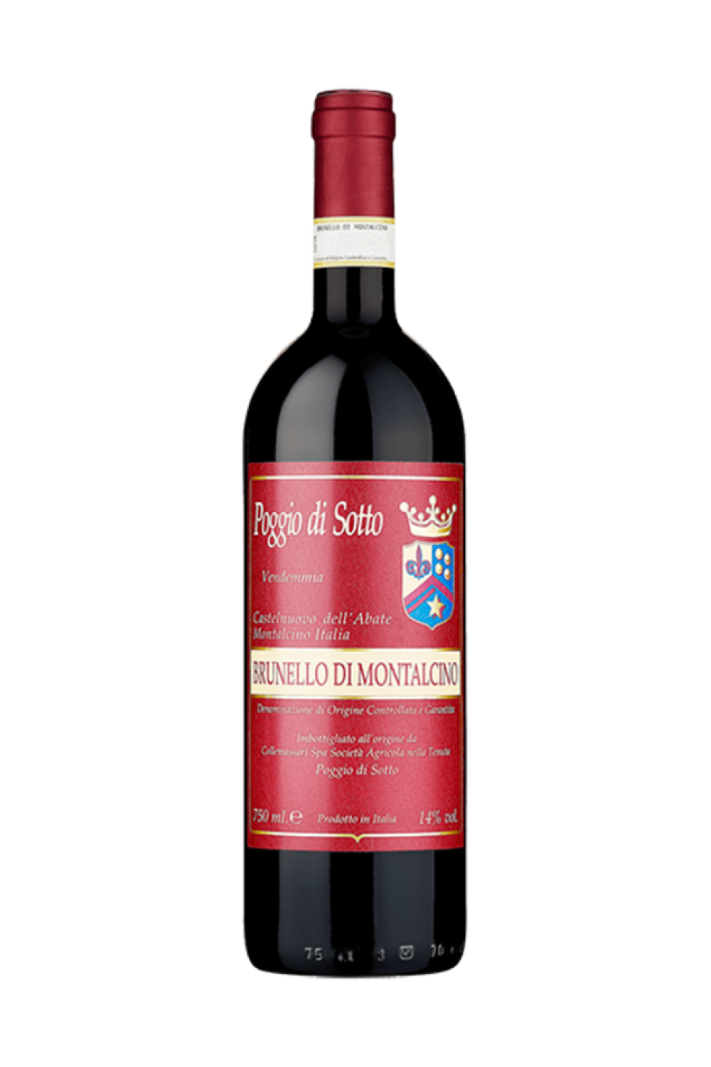 Rượu vang đỏ Poggio di Sotto Brunello di Montalcino Riserva 2018 ...