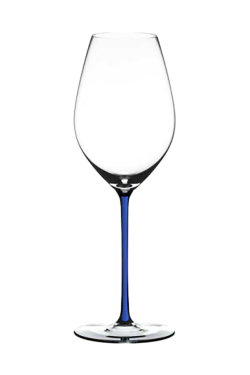 Ly Riedel Fatto A Mano Champagne Wine Glass Dark Blue RQ