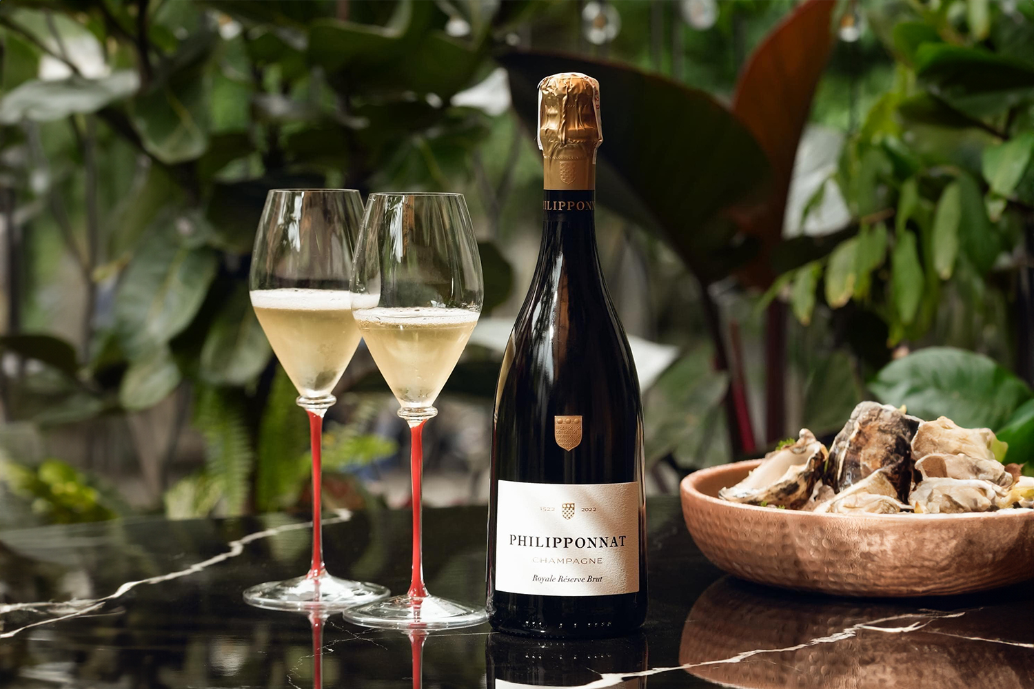 Những dòng Champagne thanh lịch là gợi ý lý tưởng bên khay hải sản tươi sống