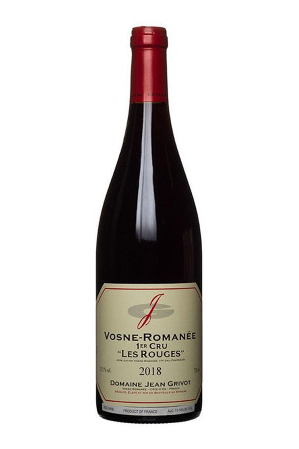 Rượu vang đỏ Domaine Jean Grivot Vosne Romanée 1er Cru Les Rouges 2018