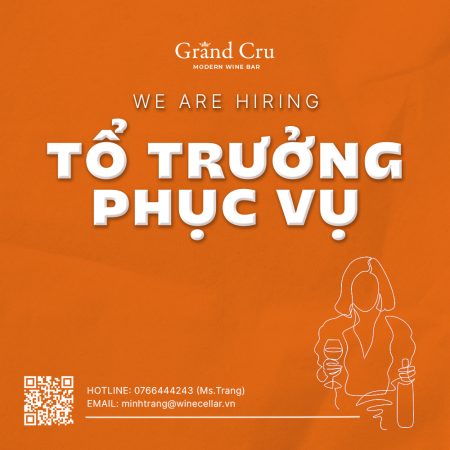 TUYỂN DỤNG - Tổ trưởng tổ phục vụ