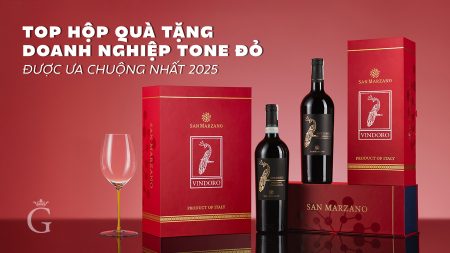 Gây Ấn Tượng Với BST Quà Tặng Doanh Nghiệp Tone Đỏ Được Chuộng Nhất 2025