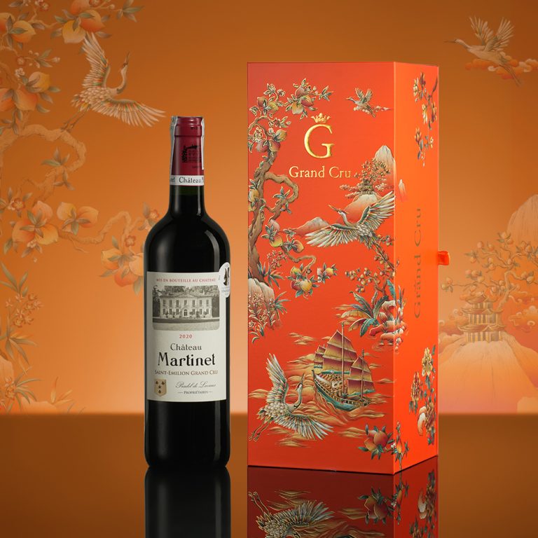 Hộp Quà Tặng Tết Thuận Buồm Xuôi Gió Château Martinet (1 chai)