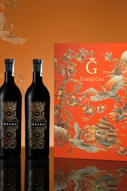 Hộp Quà Tặng Tết Thuận Buồm Xuôi Gió Treana Red (2 chai)