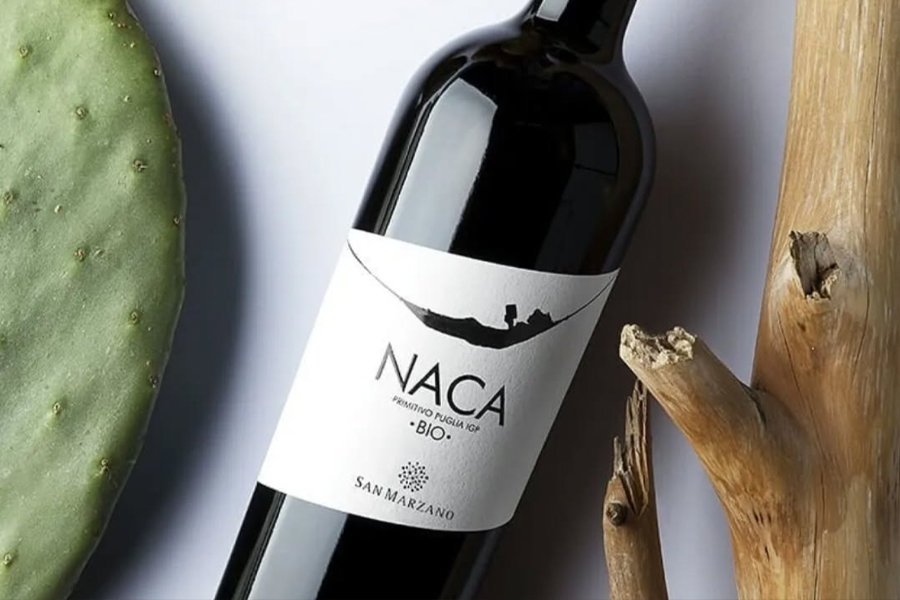 Rượu vang đỏ hữu cơ Naca Primitivo Puglia IGP BIO