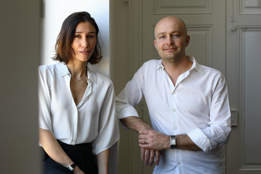 Eve Faiveley (bên trái) - Erwan Faiveley (bên phải)