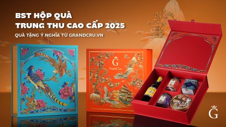 Hộp Quà Trung Thu 2025 Cao Cấp - Gợi Ý Quà Biếu Sang Trọng Từ Grandcru.vn