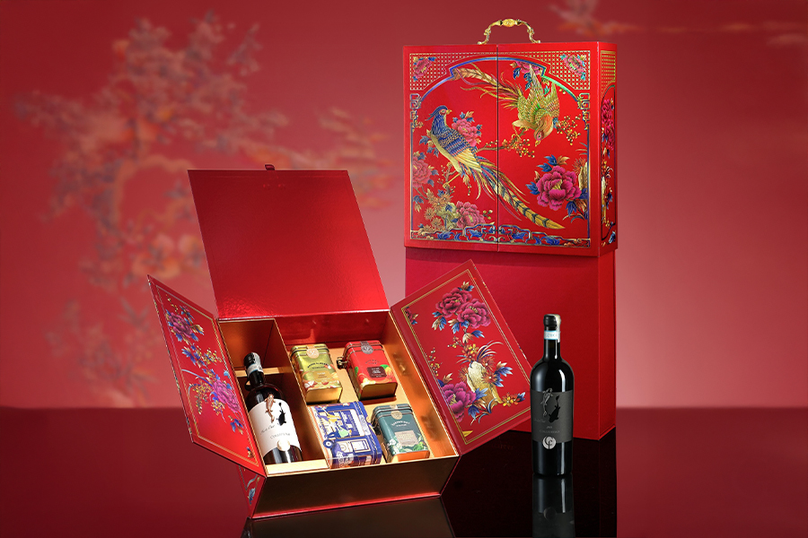 Hộp quà tặng Trung thu cho nhân viên, mẫu Đại Cát - Đại Lộc lý tưởng trao tặng cho nhân viên cấp cao