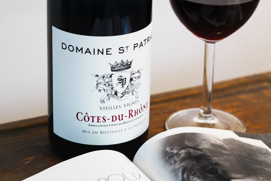 Rượu vang đỏ Pháp Domaine St Patrice Côtes-Du-Rhône