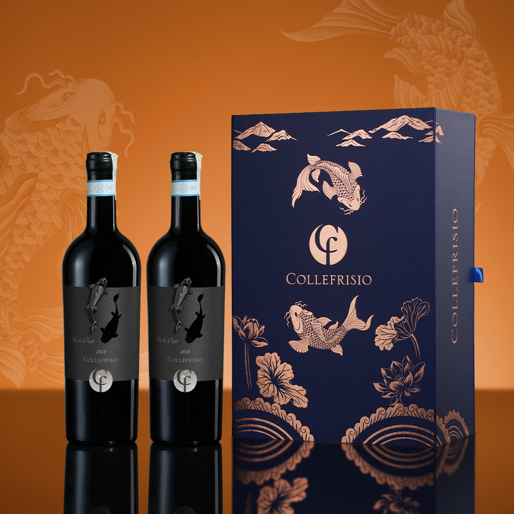 Hộp Quà Tặng Cá Chép Đen (2 chai)