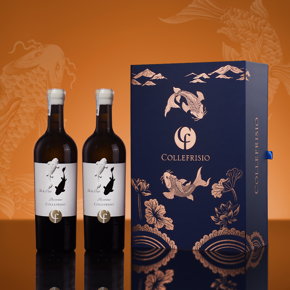 Hộp Quà Tặng Cá Chép Trắng (2 chai)