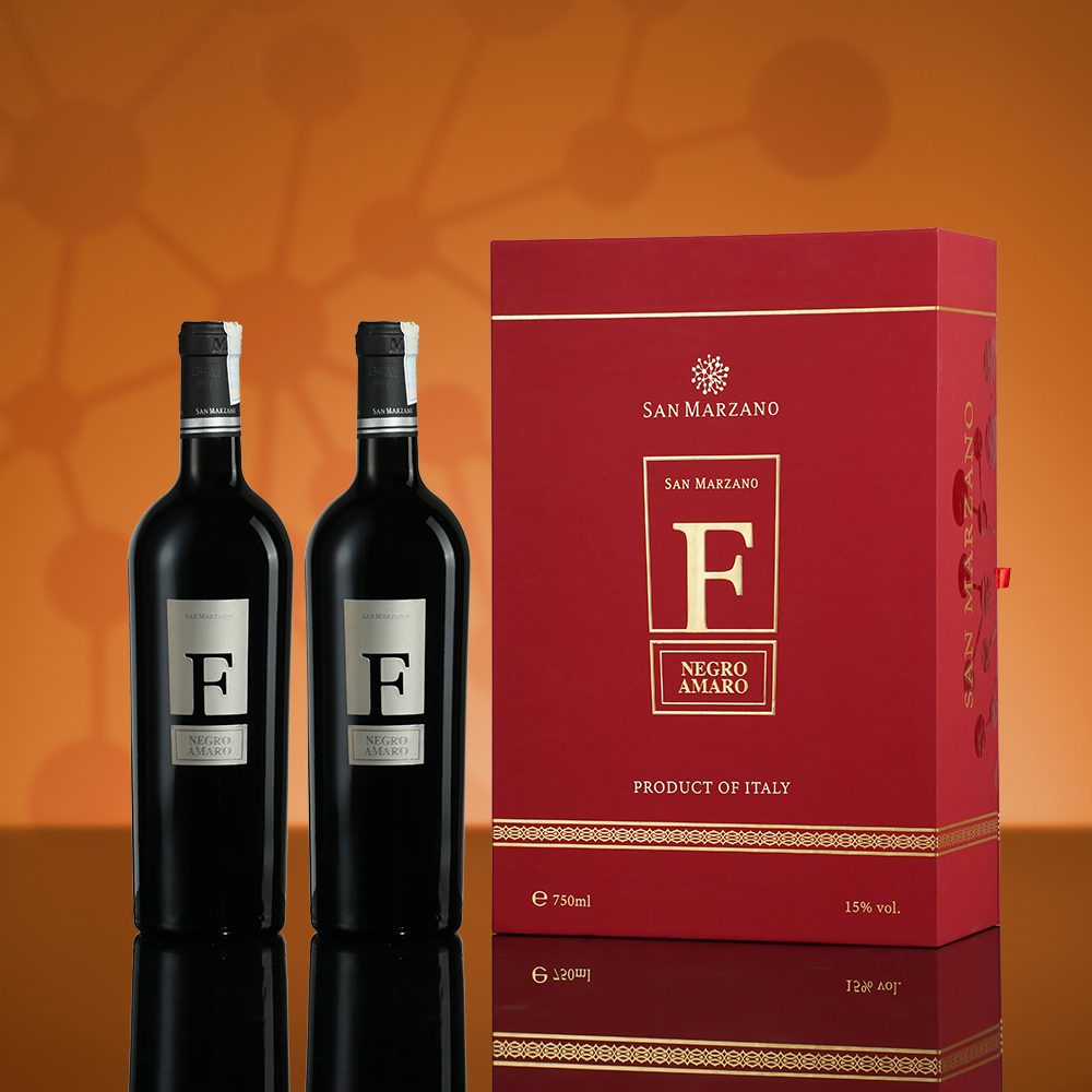 Hộp Quà Tặng Ruby F Negroamaro (2 chai)