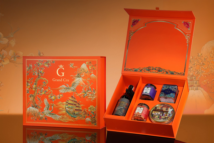 Hộp quà tặng Tết tại Grandcru.vn với tính thẩm mỹ cao cùng lựa chọn tối ưu ngân sách chỉ từ 1.000.000 đ/set