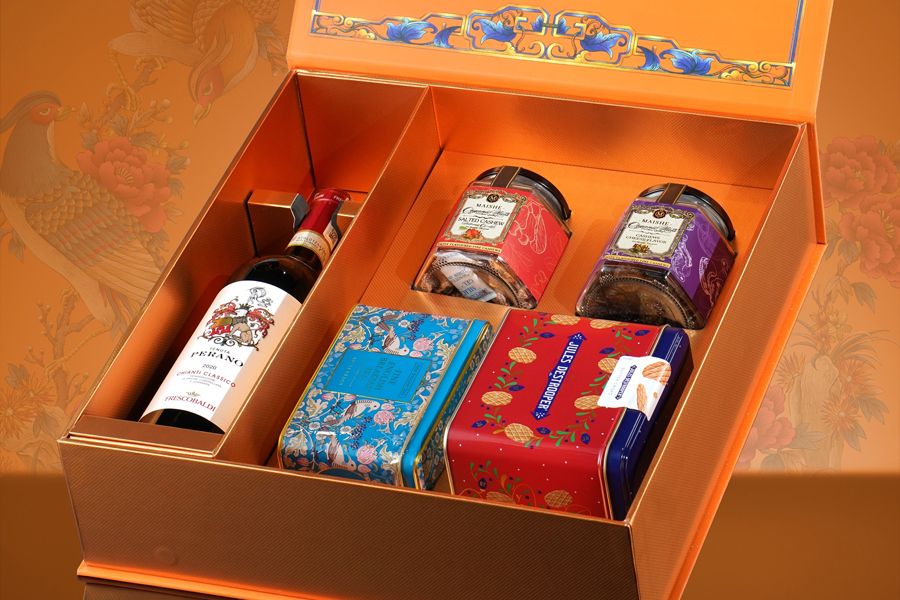 Hộp Quà Cát Tường Rượu Vang Ý Tenuta Perano Chianti Classico