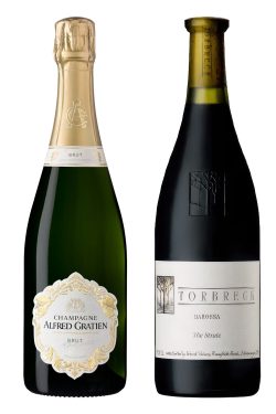 Combo Champage Alfred Gratien Brut & vang đỏ Torbreck The Struie