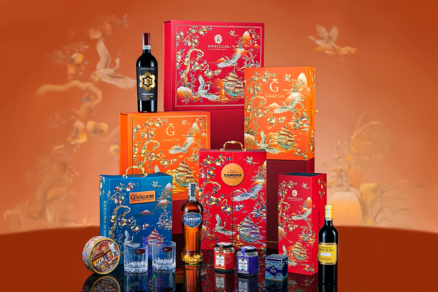 Bộ sưu tập Quà tết doanh nghiệp 2026 độc quyền từ Grand Cru - Modern Wine Bar
