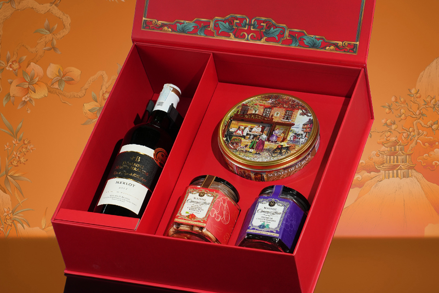 Hộp Quà Phát Tài Domaine Haute Brande 2017